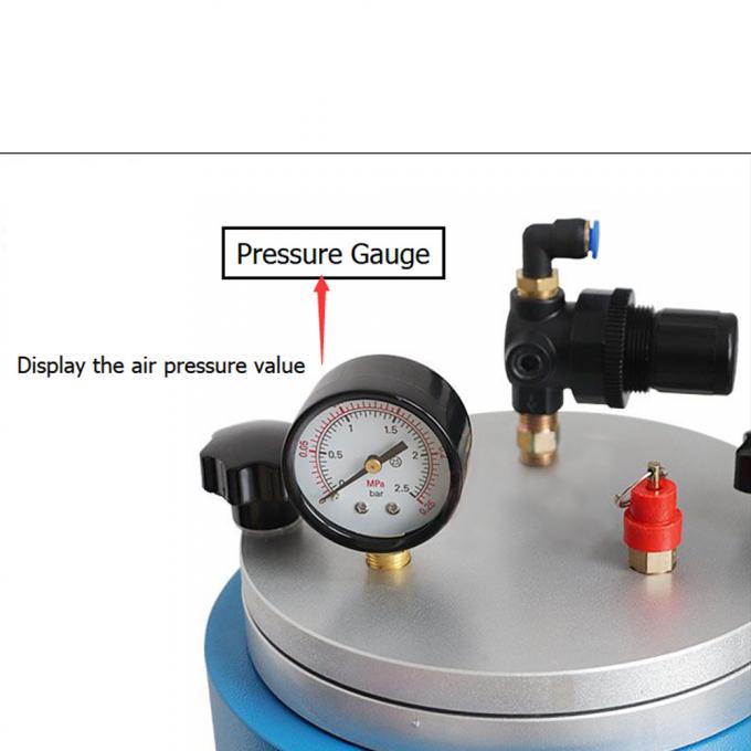 5.5LB Tank Wax Injector Voor Sieraden 500W Handmatige Bediening 3