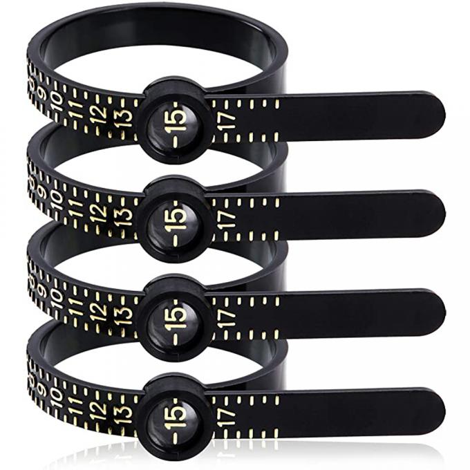 Juwelen Accessoires Gereedschap Plastic Ring Sizer US 1-17 4